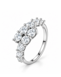 Celeste Brilliant Cut Moissanite Eternity Ring