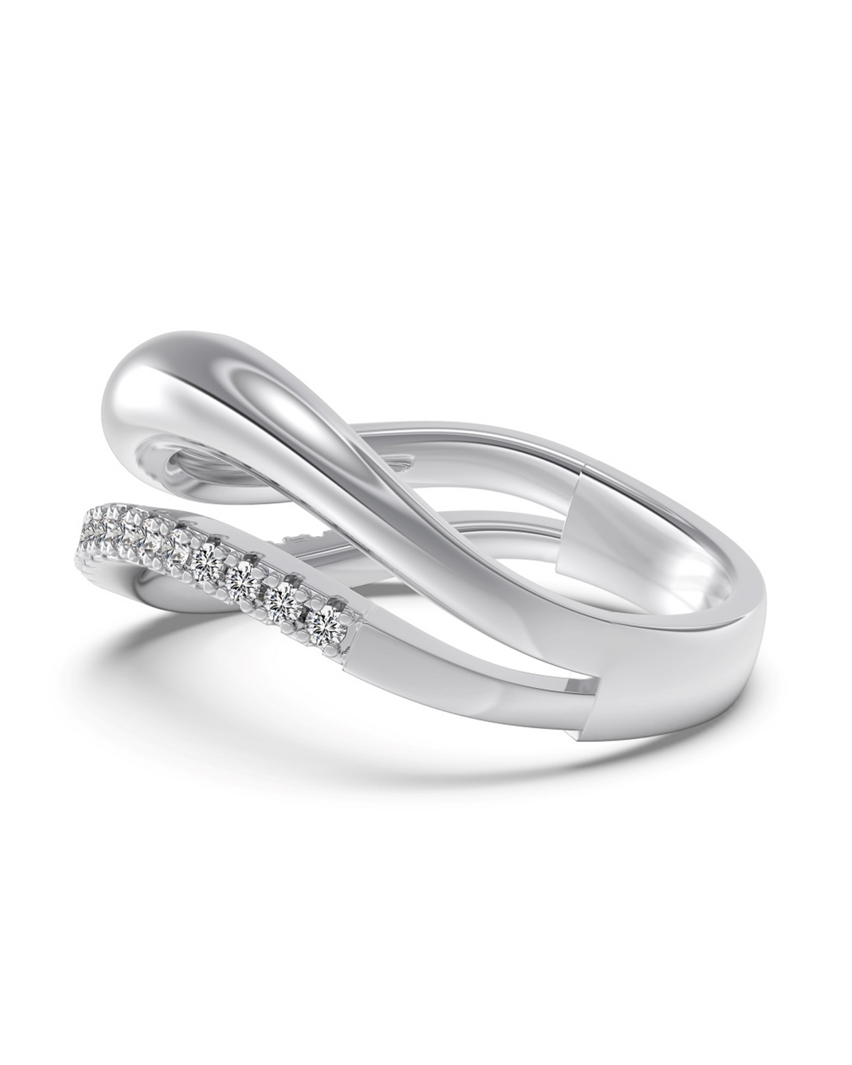 Together - Brilliant Cut Pavé Ring