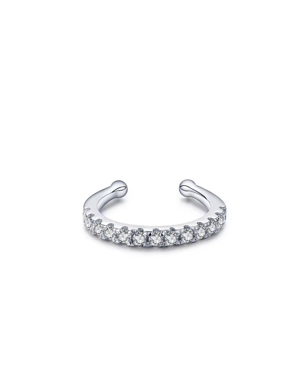 Brilliant Cut Pavé Ear Cuff