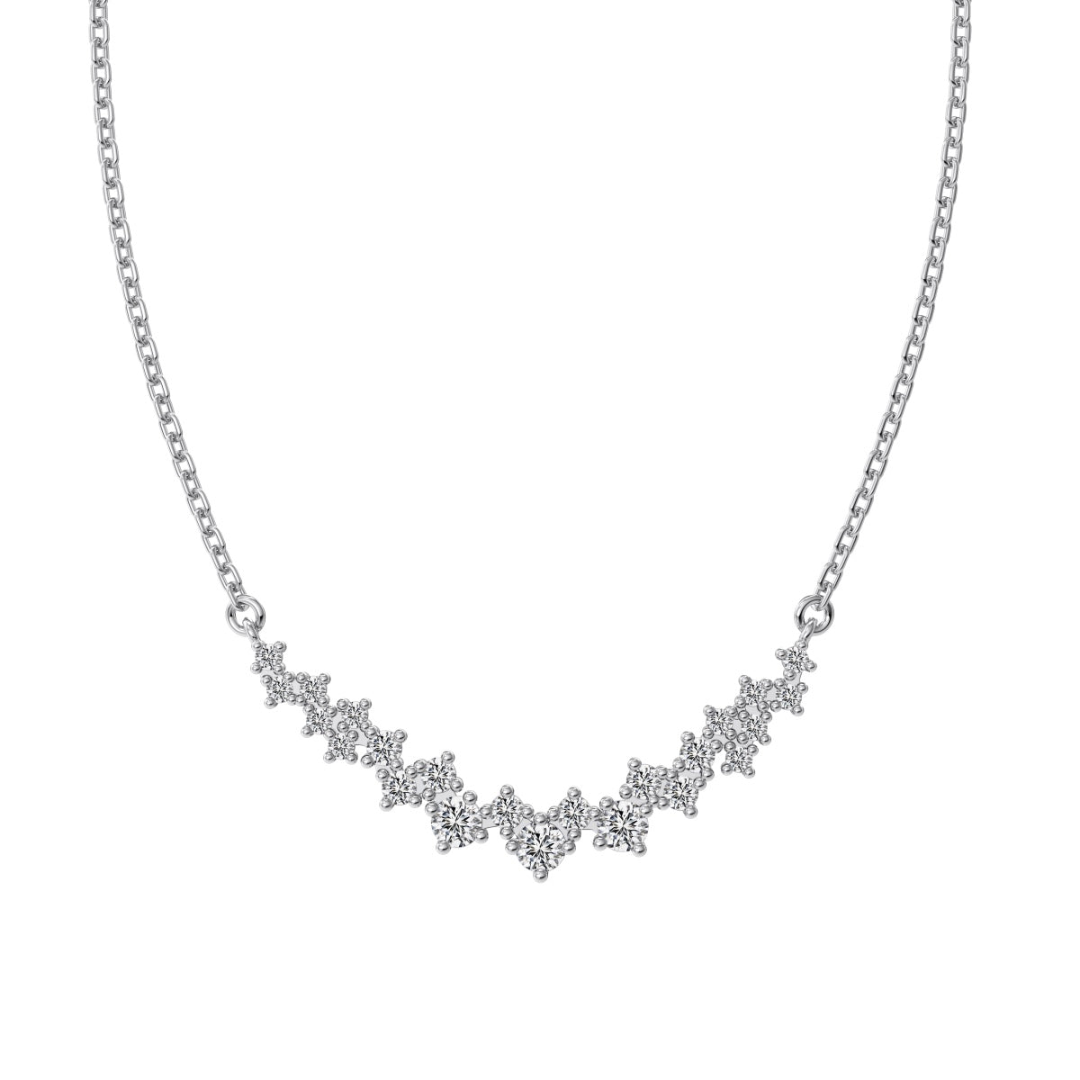Brilliant Cut Stardust Necklace
