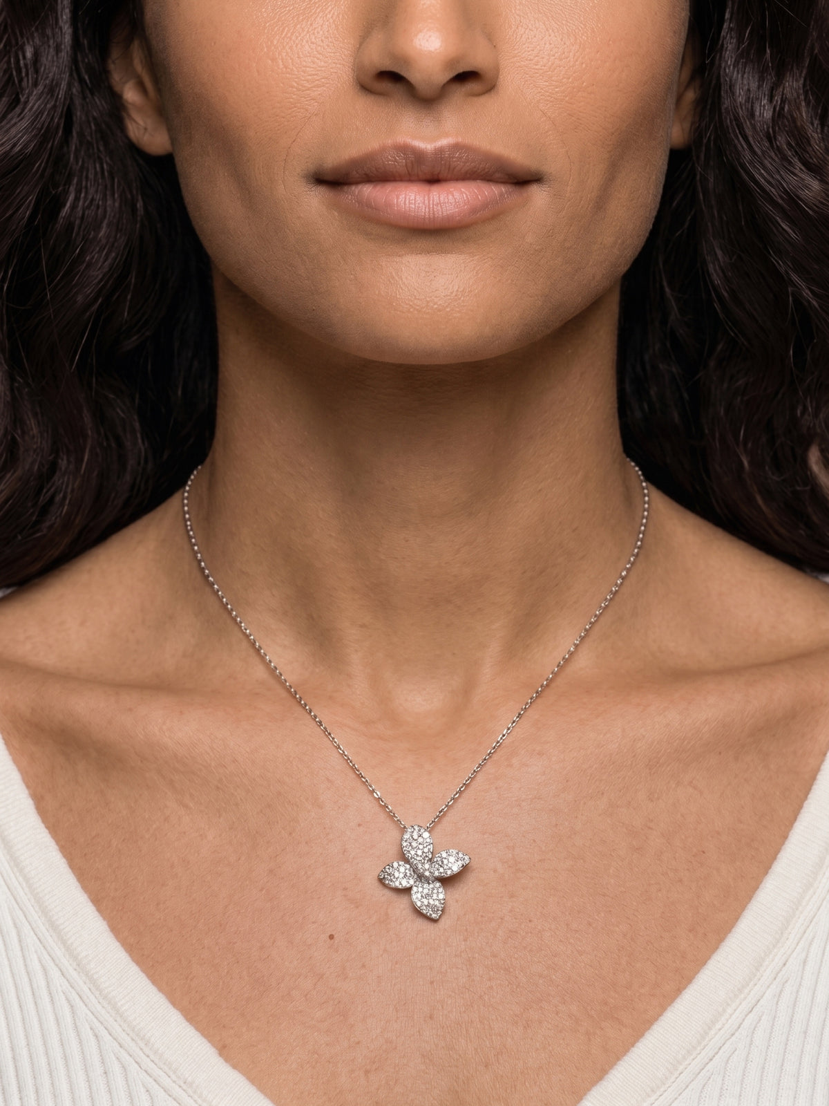 Maison Fleur Necklace in 925 sterling silver — STAUDENMANN