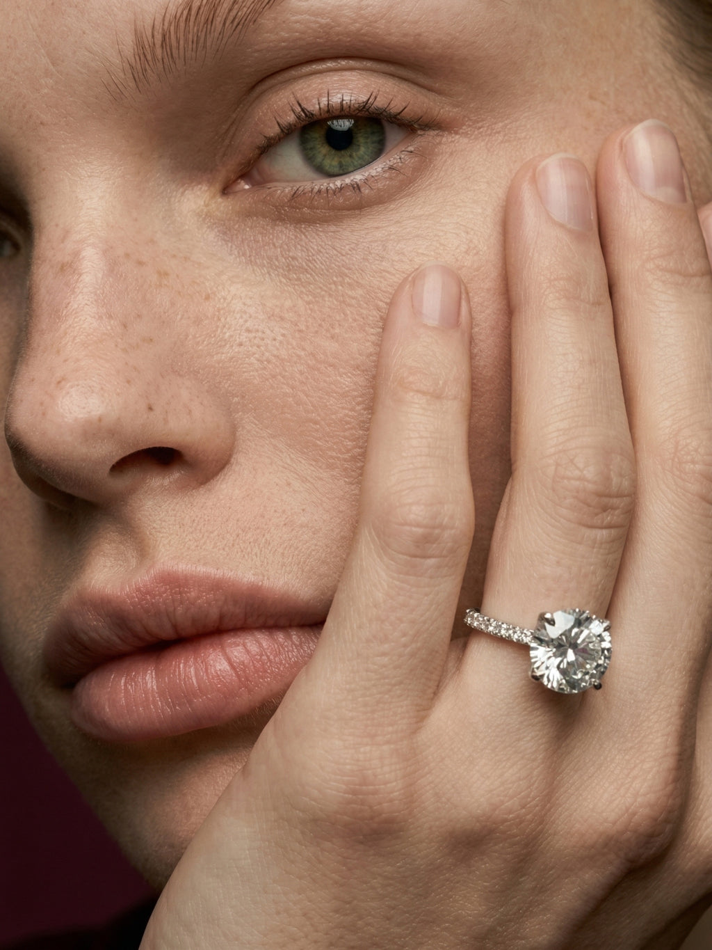 2ct Solitaire Ring in 925 sterling silver — STAUDENMANN