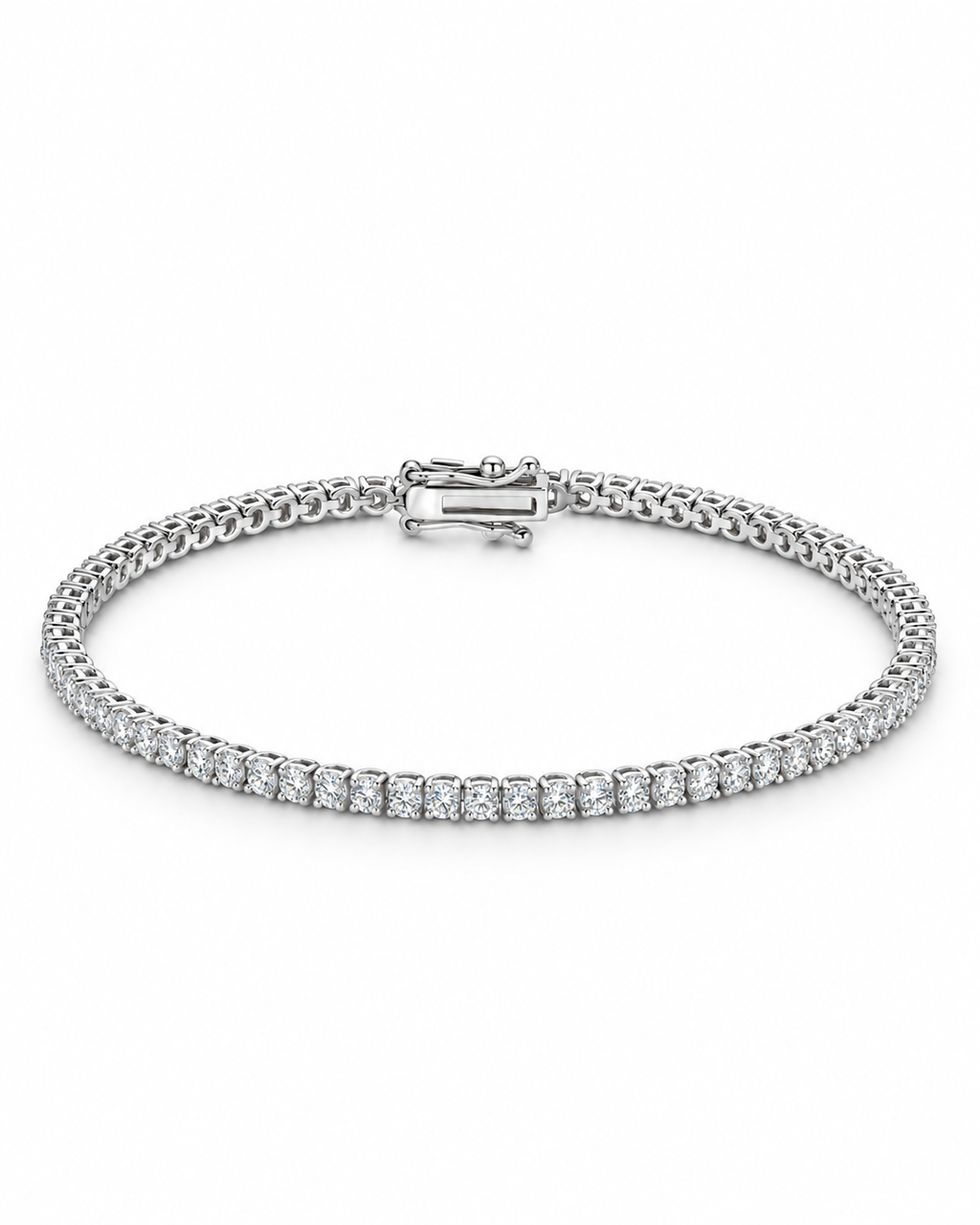 Classic Brilliant Cut Tennis Bracelet