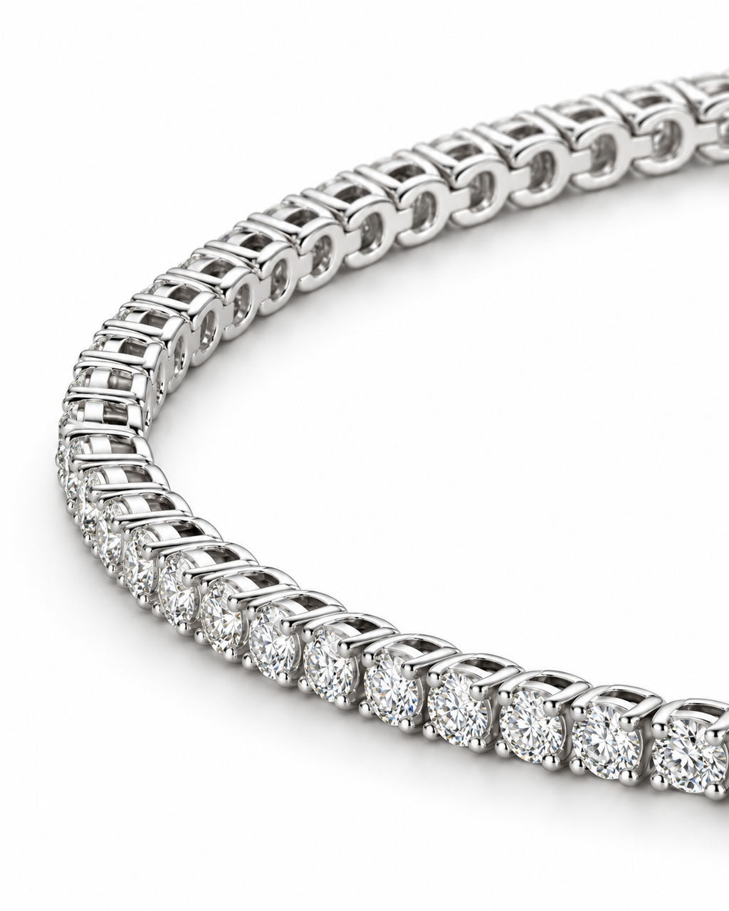 Classic Brilliant Cut Tennis Bracelet